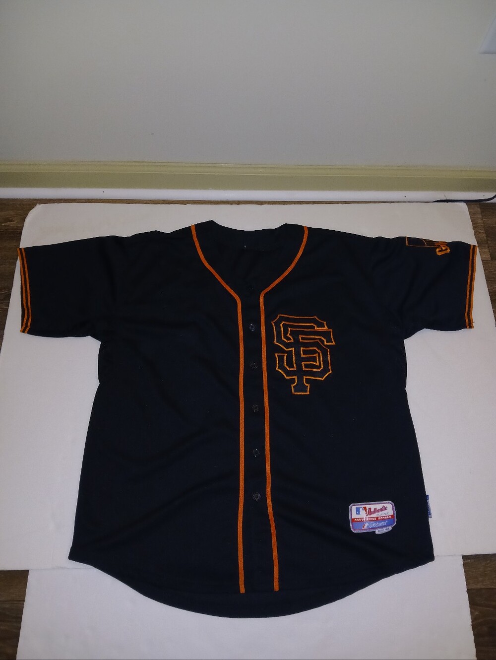 San Francisco Giants MLB Majestic Authentic Collection Jersey #47 Size 48
